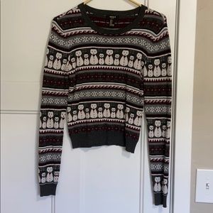 Christmas Sweater with Snowmen